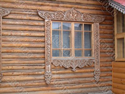 wooden thread