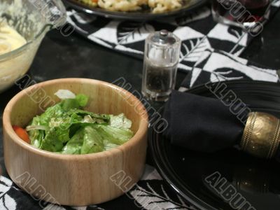 Bowl of healthy salad