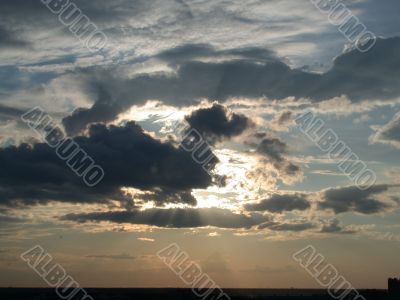 light and clouds