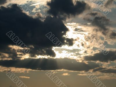 light and clouds