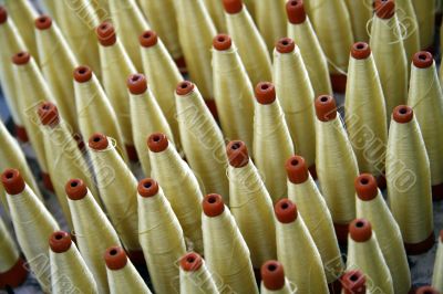 Silk spools