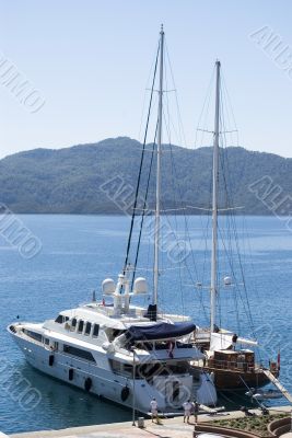 Nice yacht