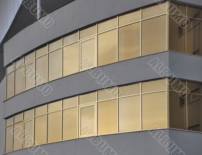 Golden building