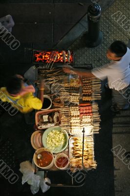 Street food vendor