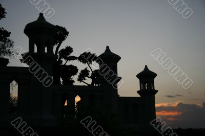 Sundown in Bangkok