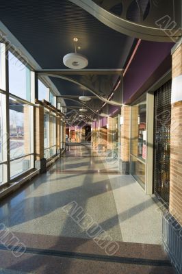 Library hallway