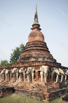 Ancient Thai temple