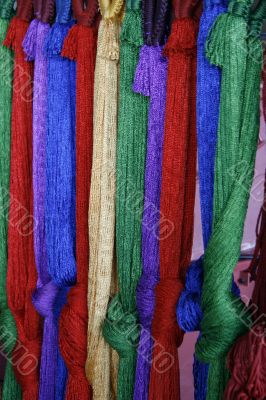 Colorful yarns