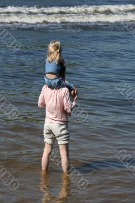 Father and the daughter