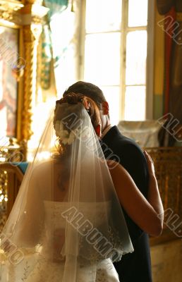 Newly-married couple