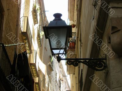 Old Barcelona. Lantern