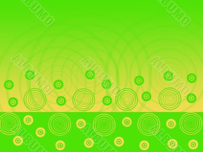Green abstract background