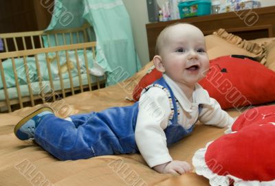 lucky and merry baby