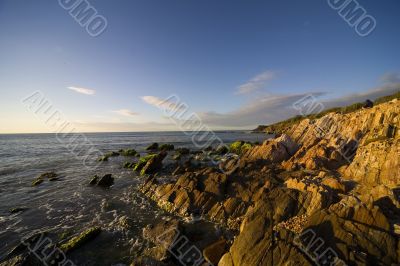 Sunset on island Margarita, Venezuela