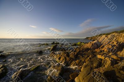 Sunset on island Margarita, Venezuela