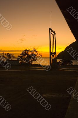 Sunset on island Margarita, Venezuela