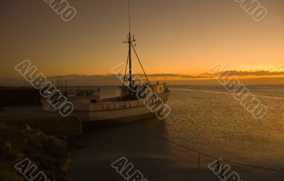 Sunset on island Margarita, Venezuela