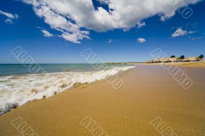 Beach on island Margarita, Venezuela