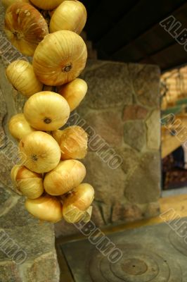 onion, stove, stone,