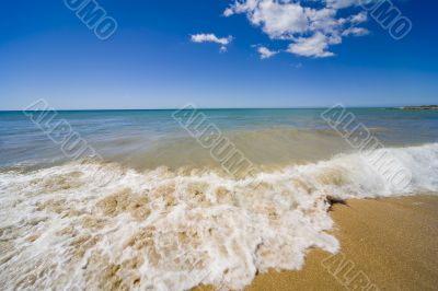 Beach on island Margarita, Venezuela
