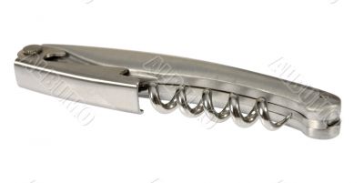 corkscrew, knife