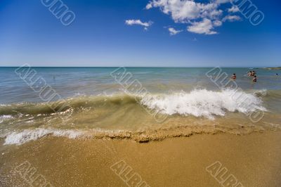Beach on island Margarita, Venezuela