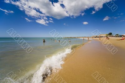 Beach on island Margarita, Venezuela