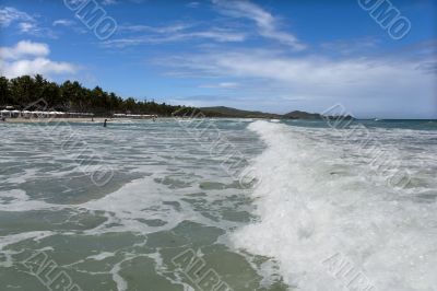 Beach on island Margarita, Venezuela