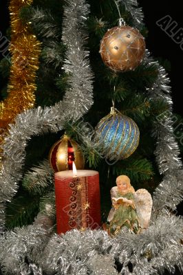 Under the christmas tree