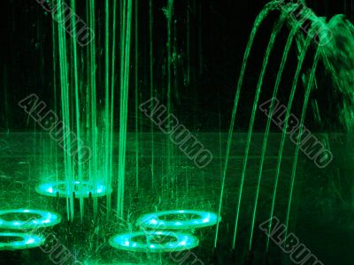 Color fountain.  Background