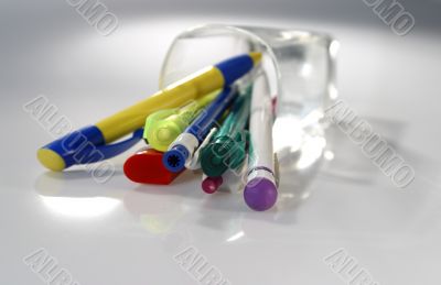 pens, pin, pins, school, secretary