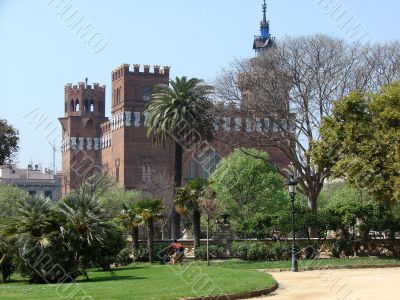 Parc `De la Ciutadella`. Barcelona