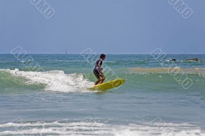 surfing