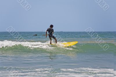 surfing