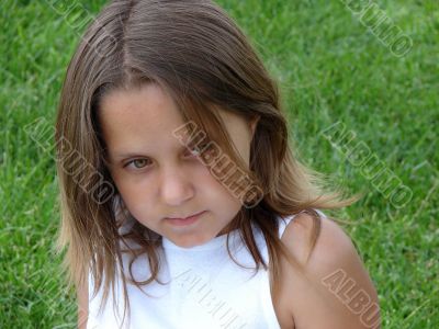 Portrait of the young girl