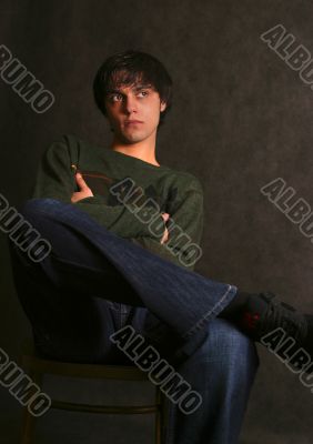 Portrait of the young man