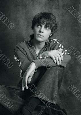 Portrait of the young man