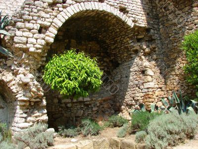 The Roman antique ruins