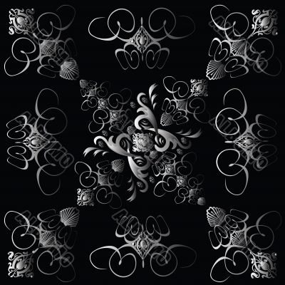 flower tile gothic 4 gradient