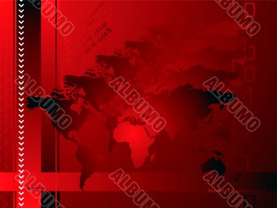 global background red