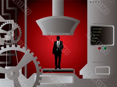 businessman production