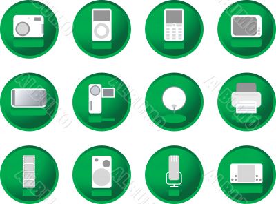 greenberry buttons gadgets
