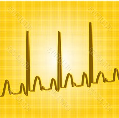 heartbeat yellow
