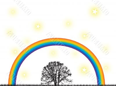 rainbow tree