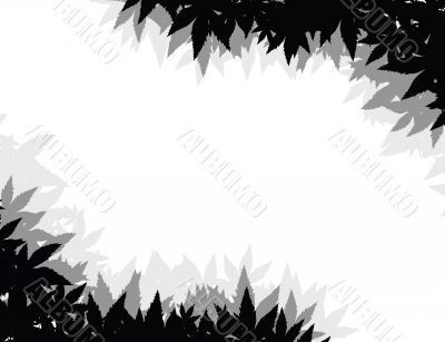 leaf corner background