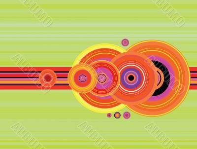 stripe crop circle flip