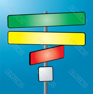 sign post colour
