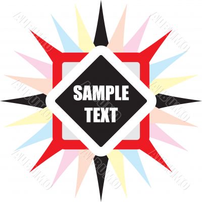 shield square color black