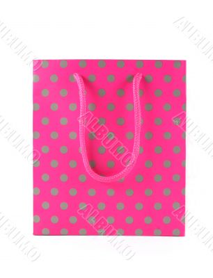 Pink gift bag