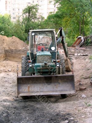 The tractor
